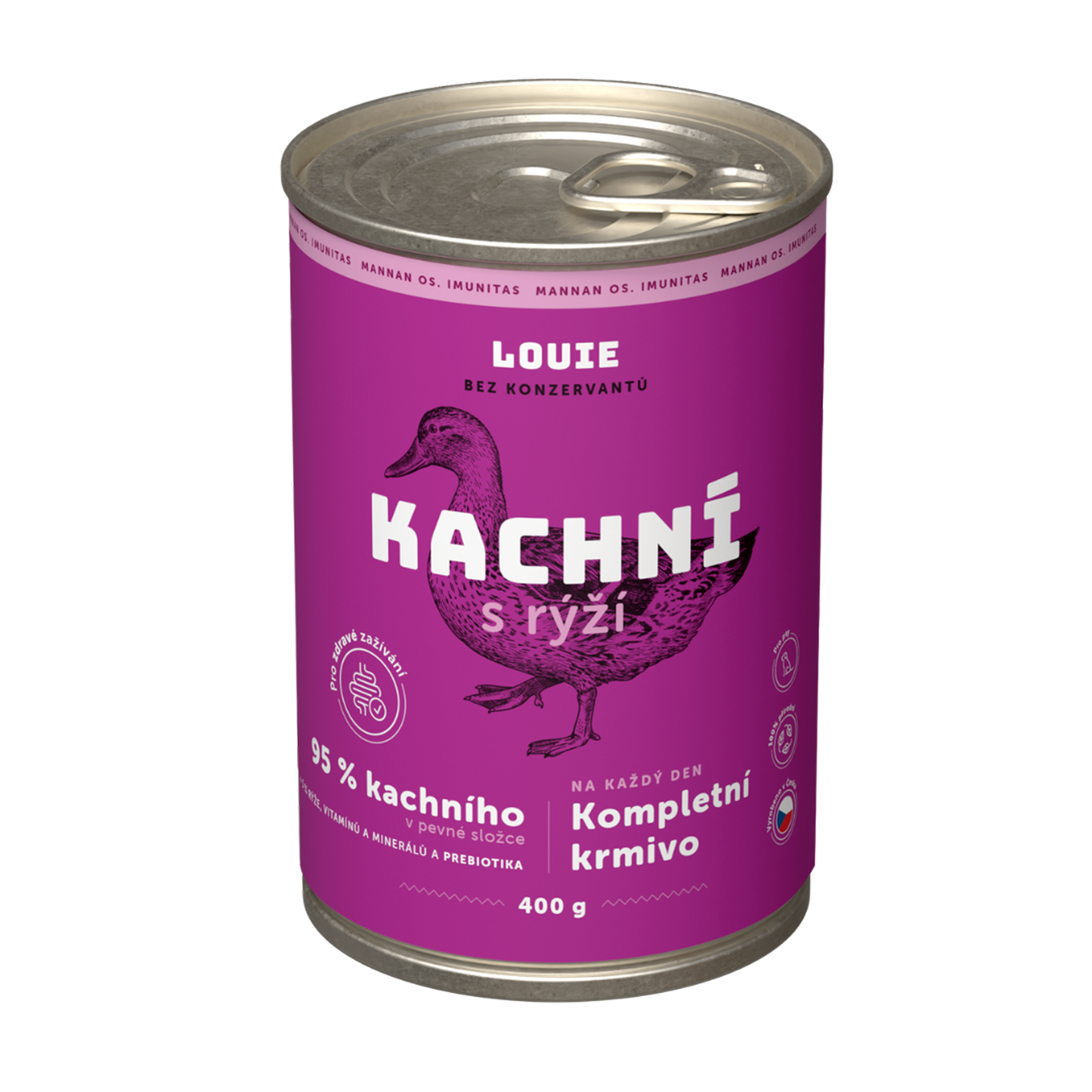 Kačacie s ryžou a prebiotikami 400g