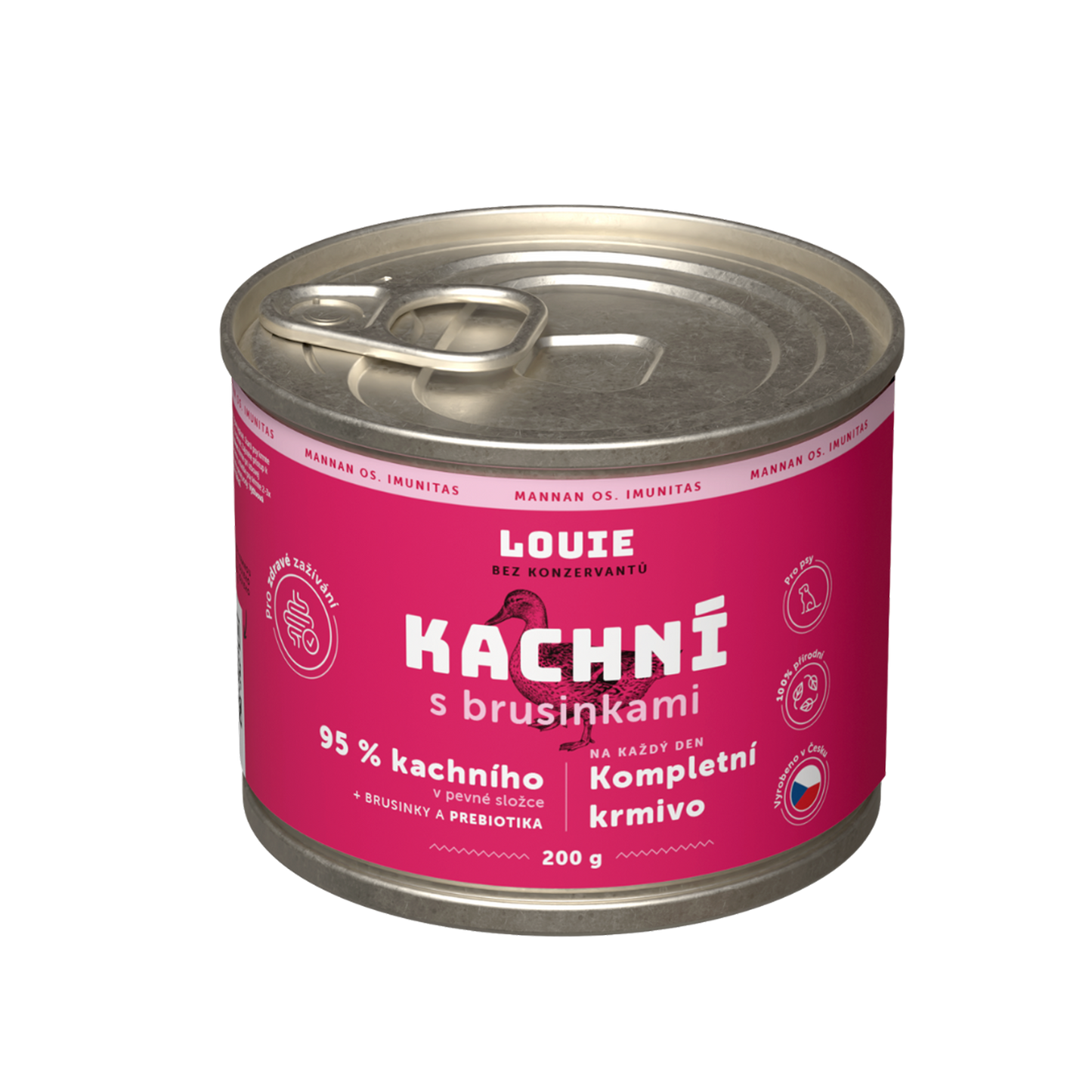 Kačacie s brusnicami a prebiotikami 200g