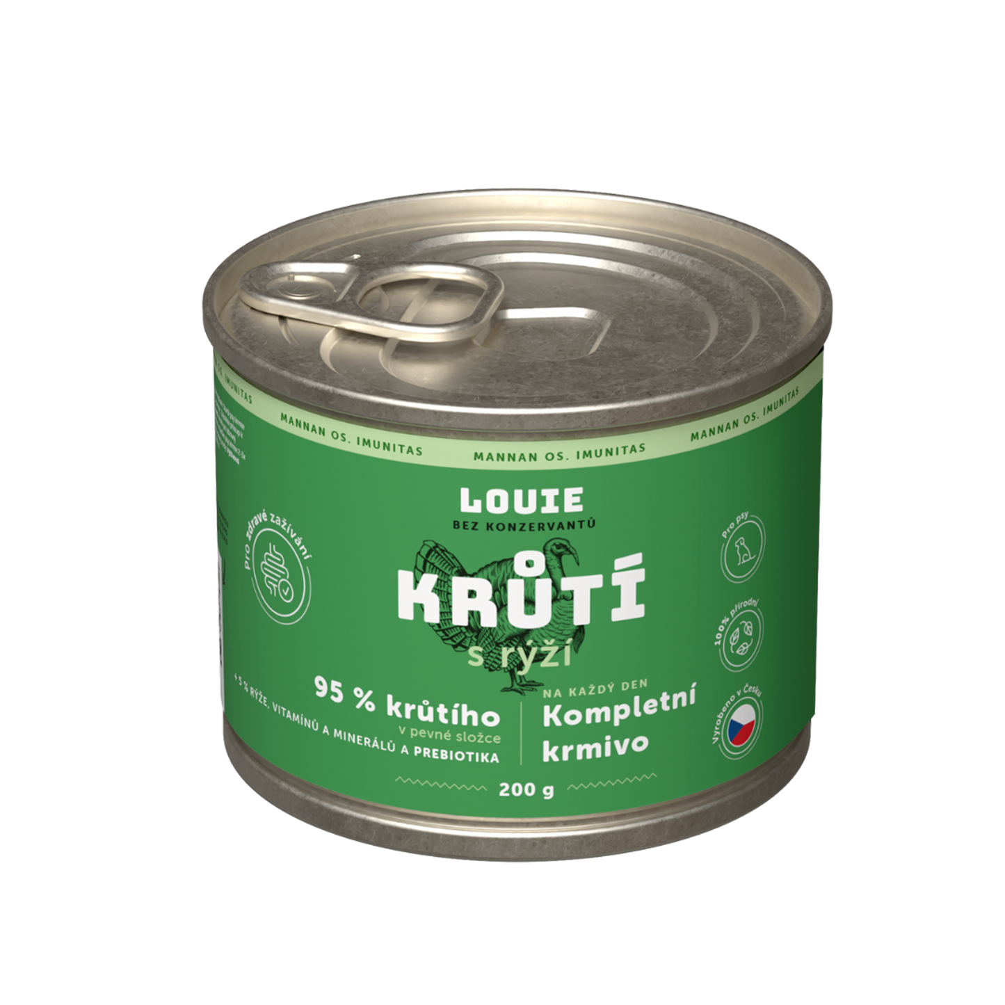 Morčacie s ryžou a prebiotikami 200g