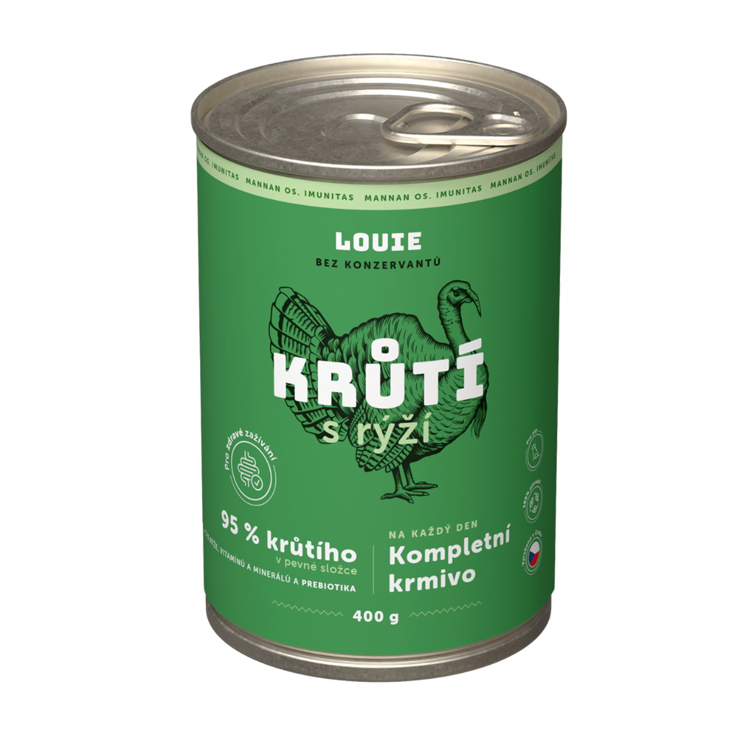 Morčacie s ryžou a prebiotikami 400g