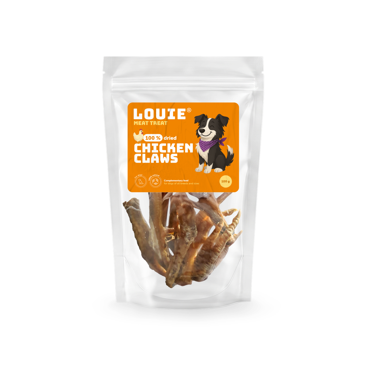 Sušené kuracie paprčky | 100g