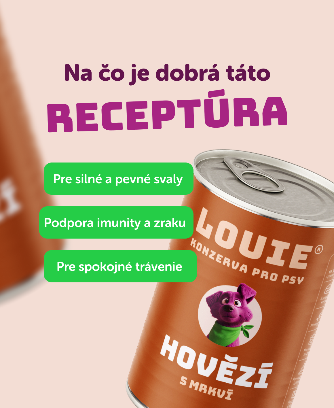 Hovädzie s mrkvou | 8ks | 400g