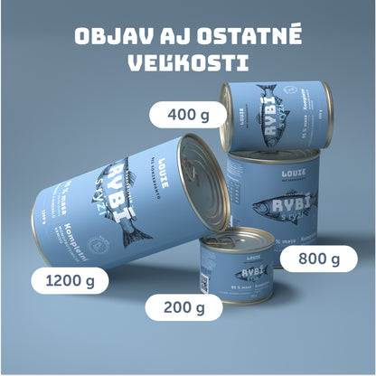 Ryba s ryžou 800g