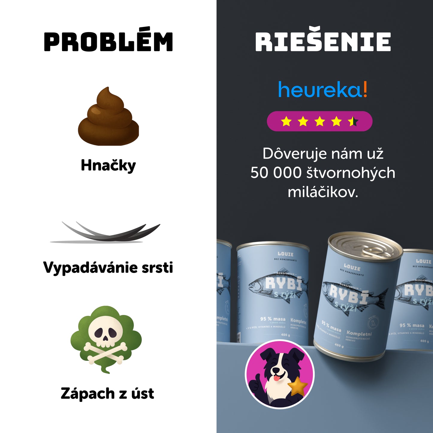 Ryba s ryžou 800g