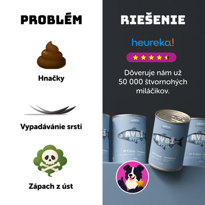 Ryba s ryžou 800g