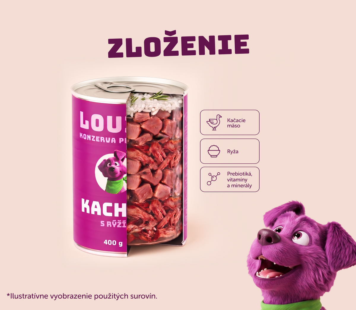 Kačacie s ryžou | 16ks | 400g