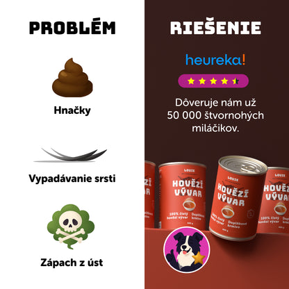 Výhodné balenie 8ks - Hovädzí vývar 400g