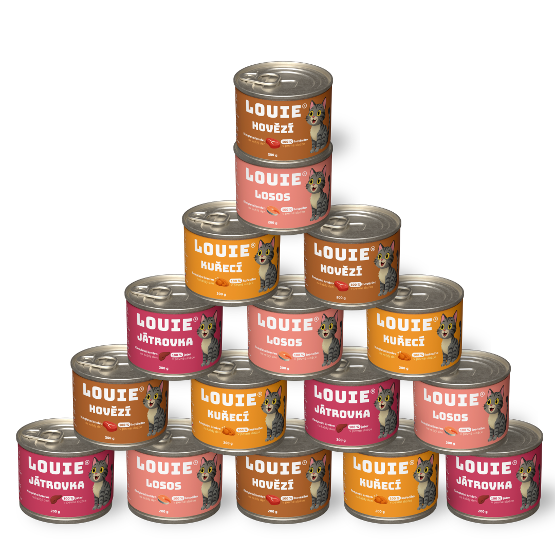 Mačací ochutnávkový balíček 200g - 16ks