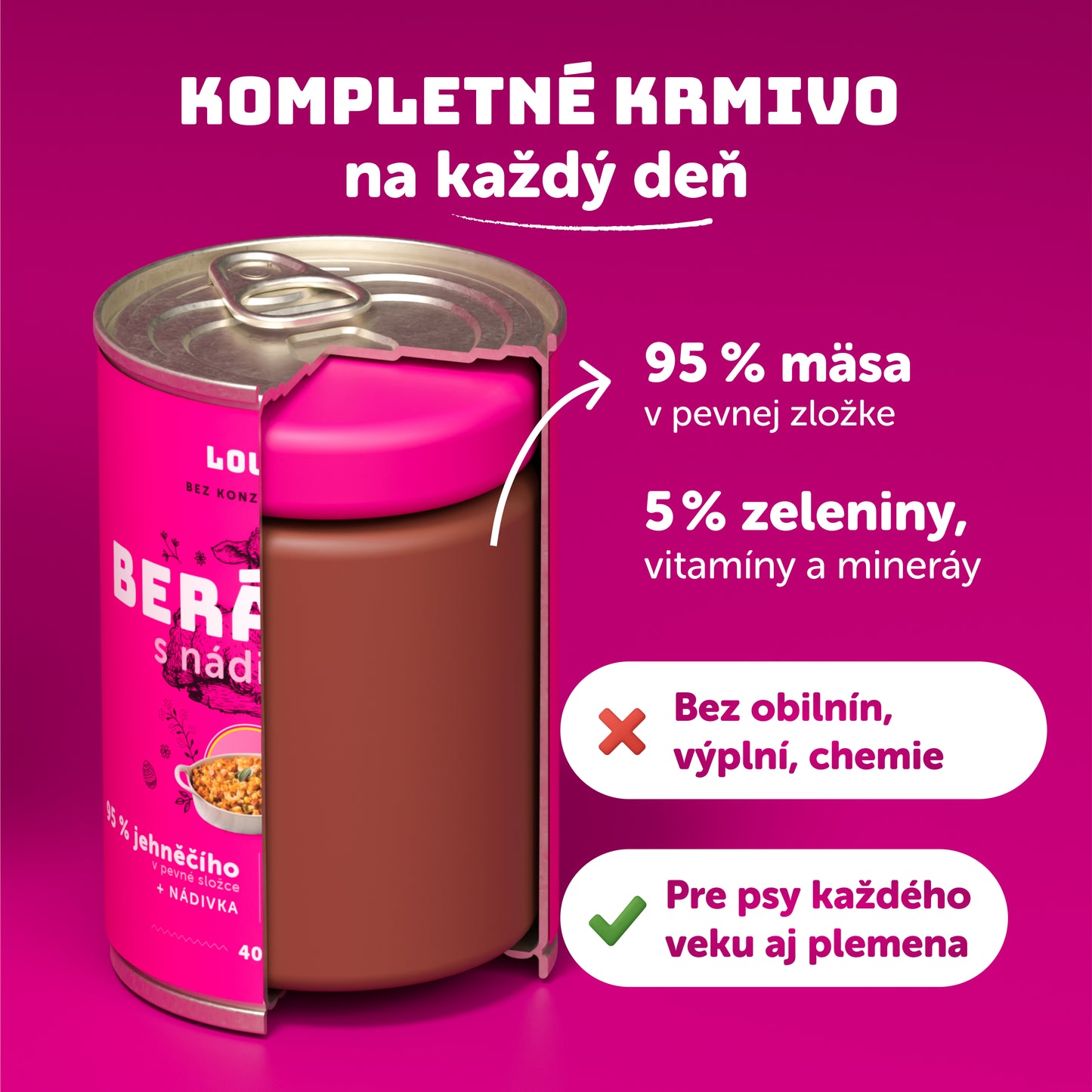 Baránok s plnkou 400g