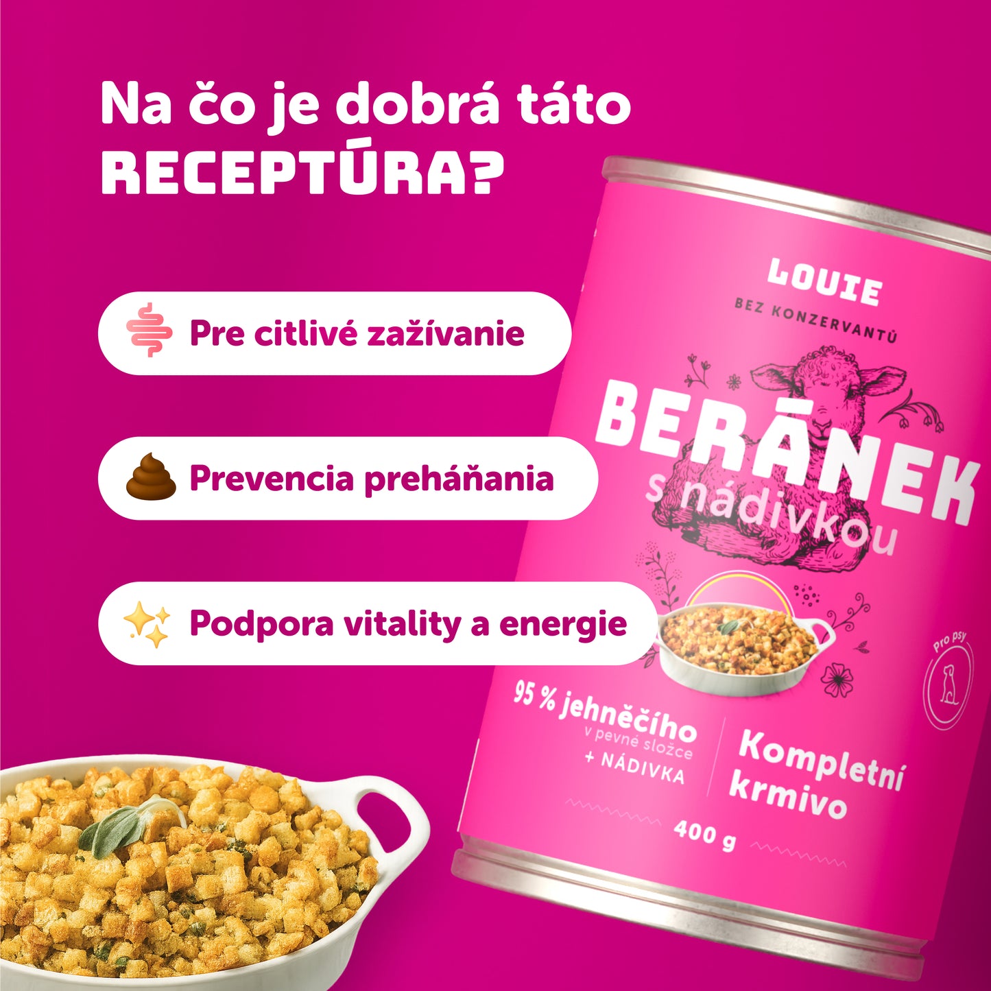 Baránok s plnkou 400g