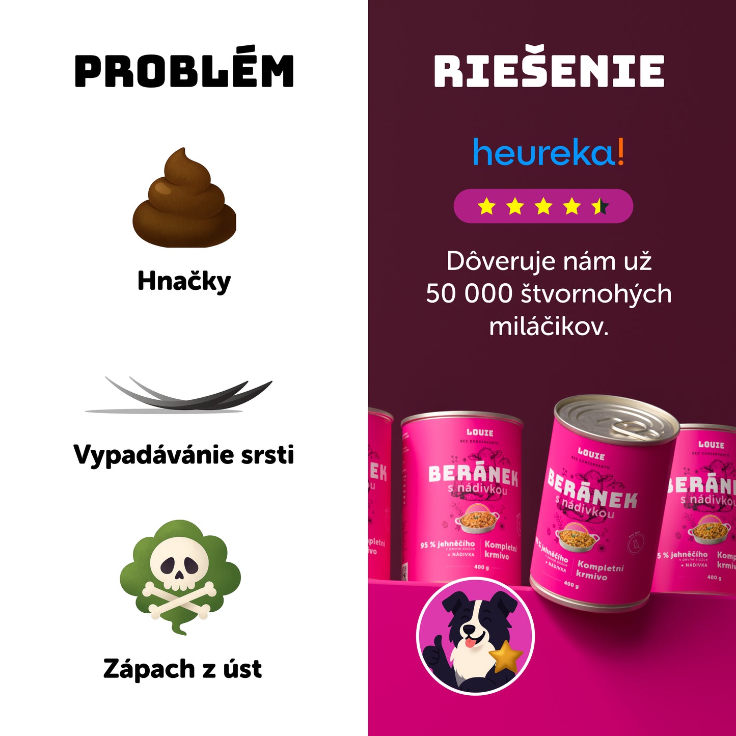 Baránok s plnkou 400g