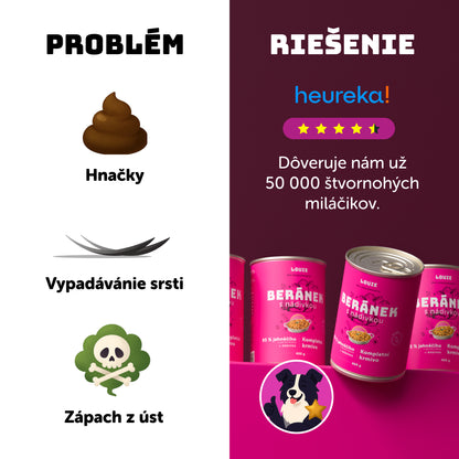 Baránok s plnkou 400g
