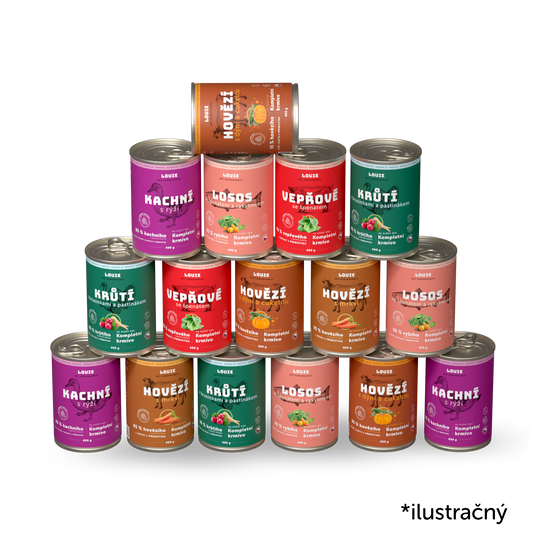 Ochutnávkový balíček bez kuracieho 400 g – 16 ks