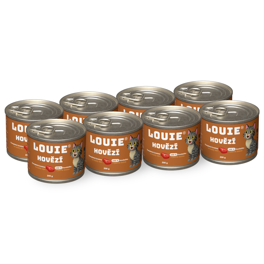 Výhodné balenie 8 ks - Hovädzie s prebiotikami 200g