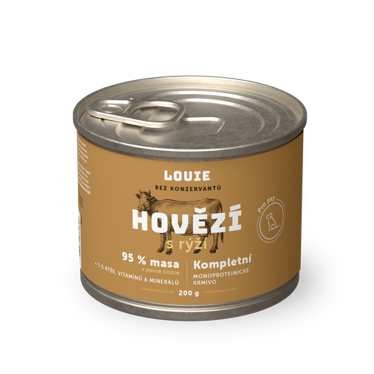 Hovädzie s ryžou 200g