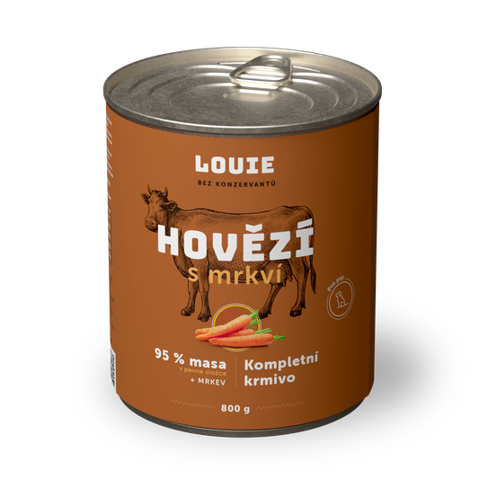 Hovädzie s mrkvou 800g