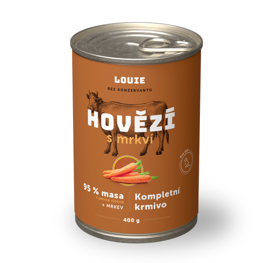 Hovädzie s mrkvou 400g