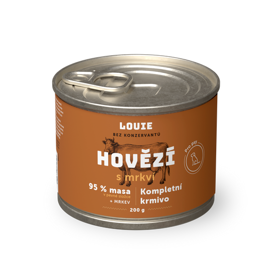 Hovädzie s mrkvou 200g