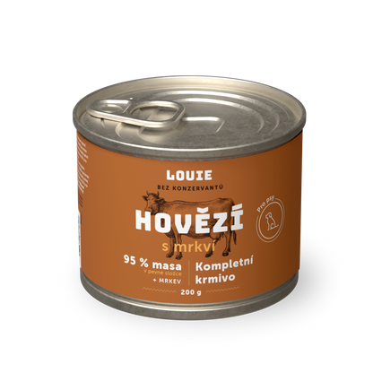 Hovädzie s mrkvou 200g