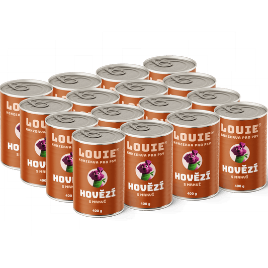 Hovädzie s mrkvou | 16ks | 400g