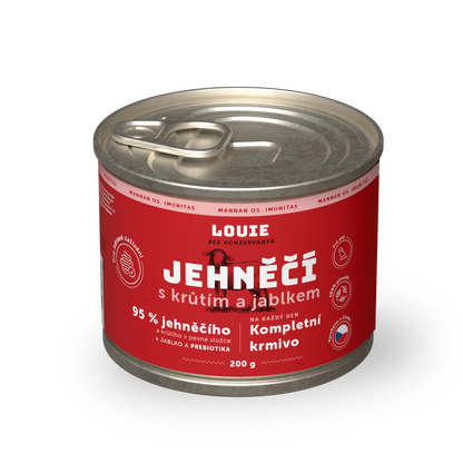 Jahňacie s morčacím a jablkom 200g