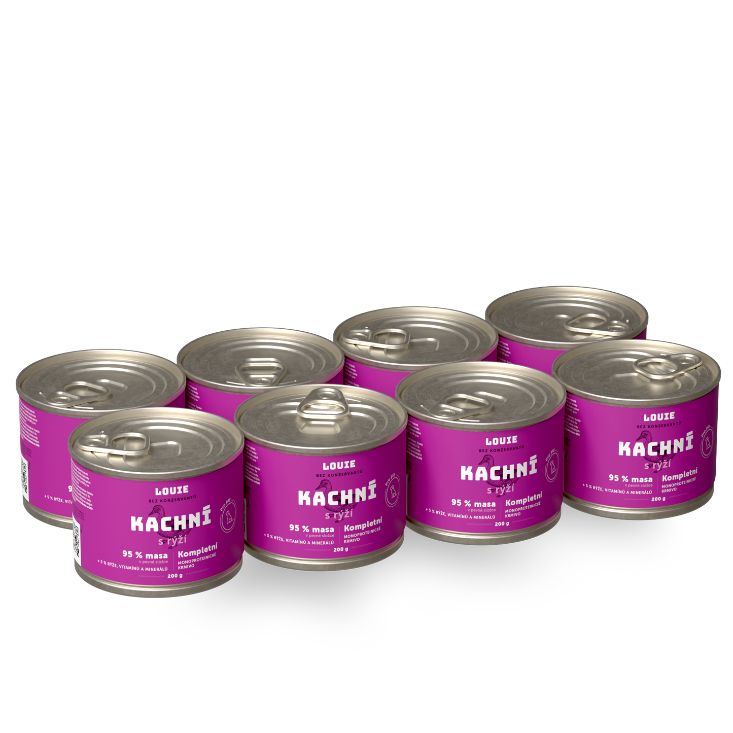 Výhodné balenie 8 ks - Kačacie s ryžou 200g