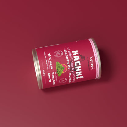 Kačacie so spirulinou a prebiotikami 400 g