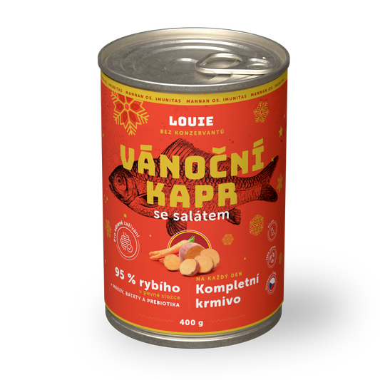 Vianočný kapor so šalátom 400g