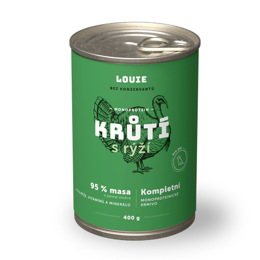 Morčacie s ryžou 400g