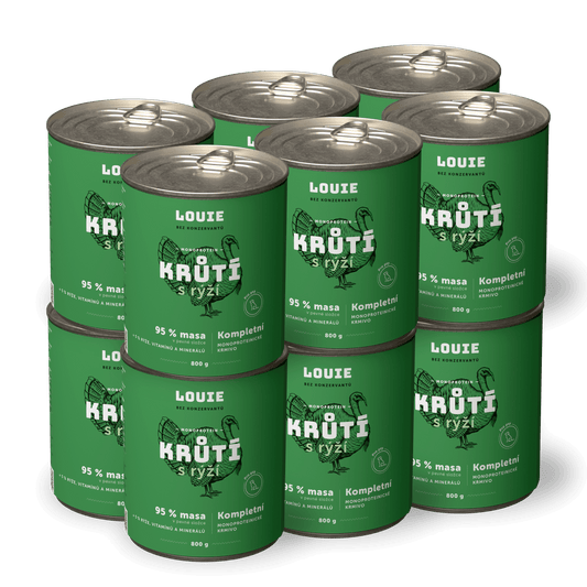 Morčacie s ryžou | 12ks | 800g