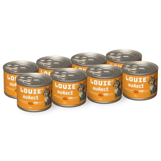 Výhodné balenie 8 ks - Kuracie s prebiotikami 200g