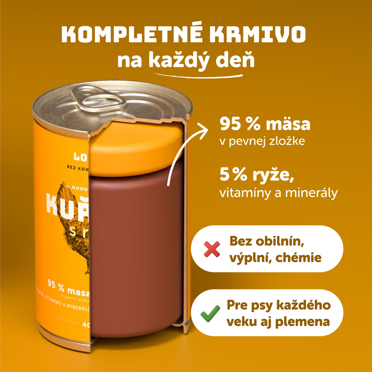 Kuracie s ryžou 400g