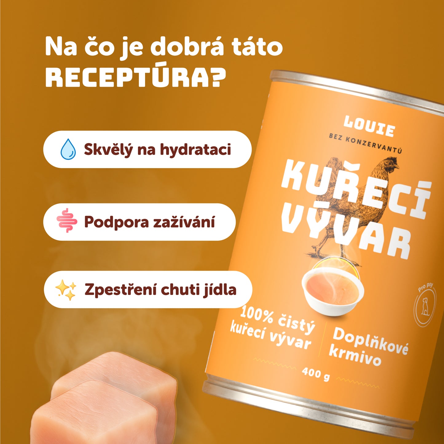 Kurací vývar 400 g