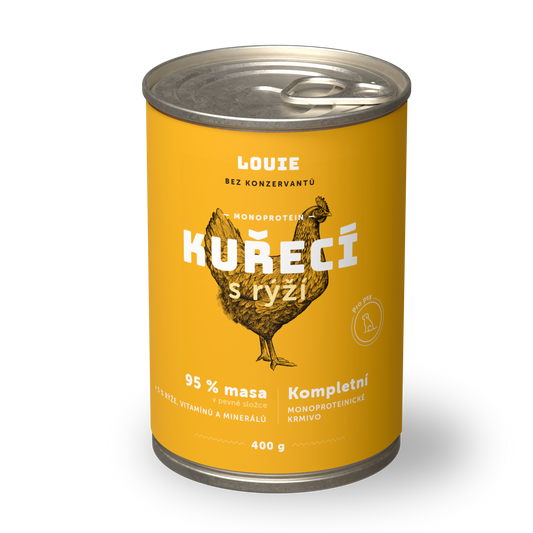 Kuracie s ryžou 400g