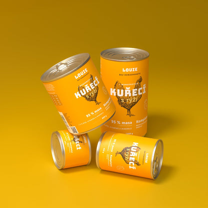 Kuracie s ryžou 400g