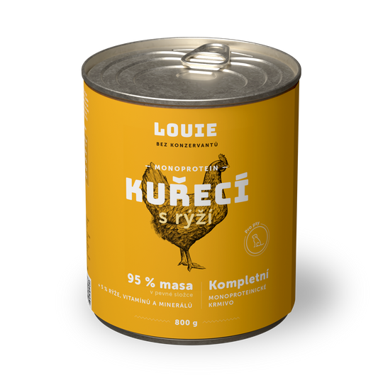 Kuracie s ryžou 800g