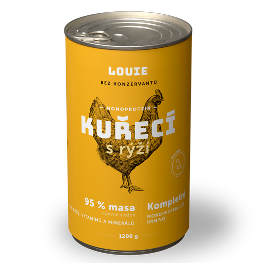 Kuracie s ryžou 1200 g