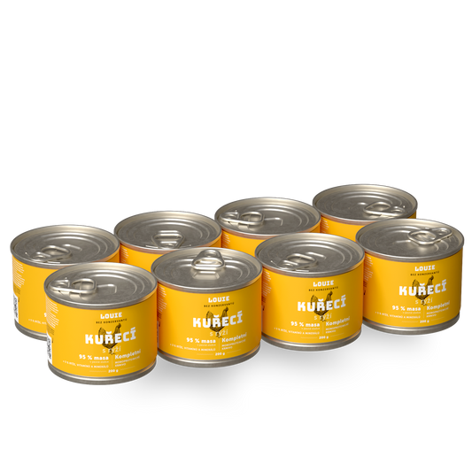 Výhodné balenie 8 ks - Kuracie s ryžou 200g