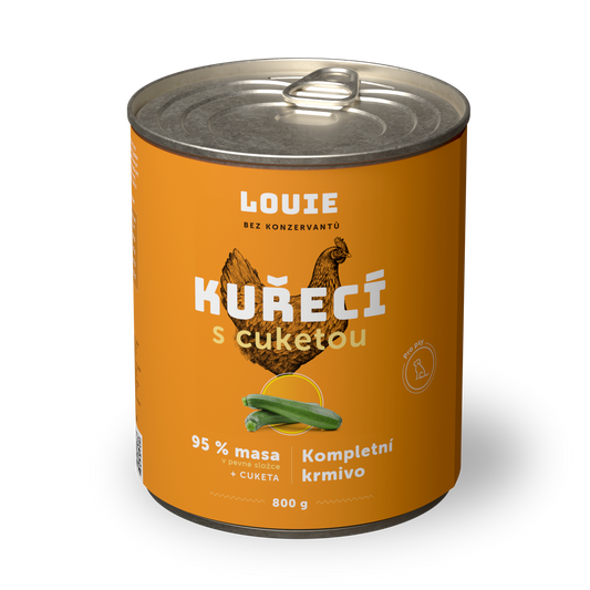 Kuracie s cuketou 800g