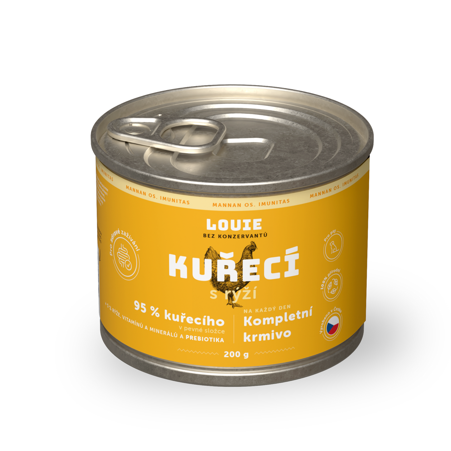Kuracie s ryžou a prebiotikami 200g