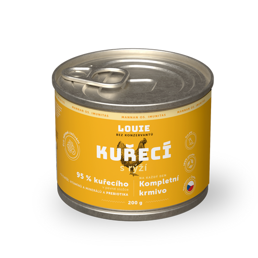 Kuracie s ryžou a prebiotikami 200g