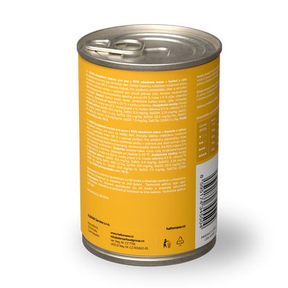 Kuracie s ryžou 400g