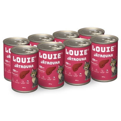 Výhodné balenie 8 ks - Pečeňová s prebiotikami 400g