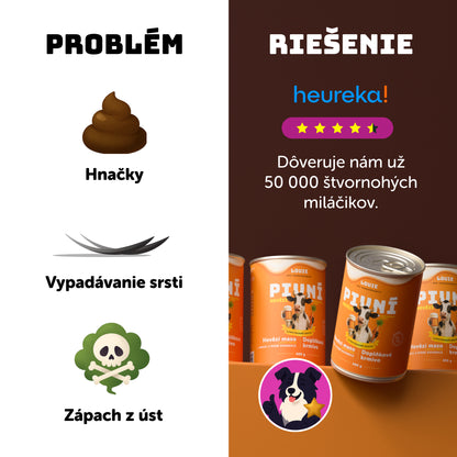 Pivné hovädzie s mrkvou a kvasnicami 400g