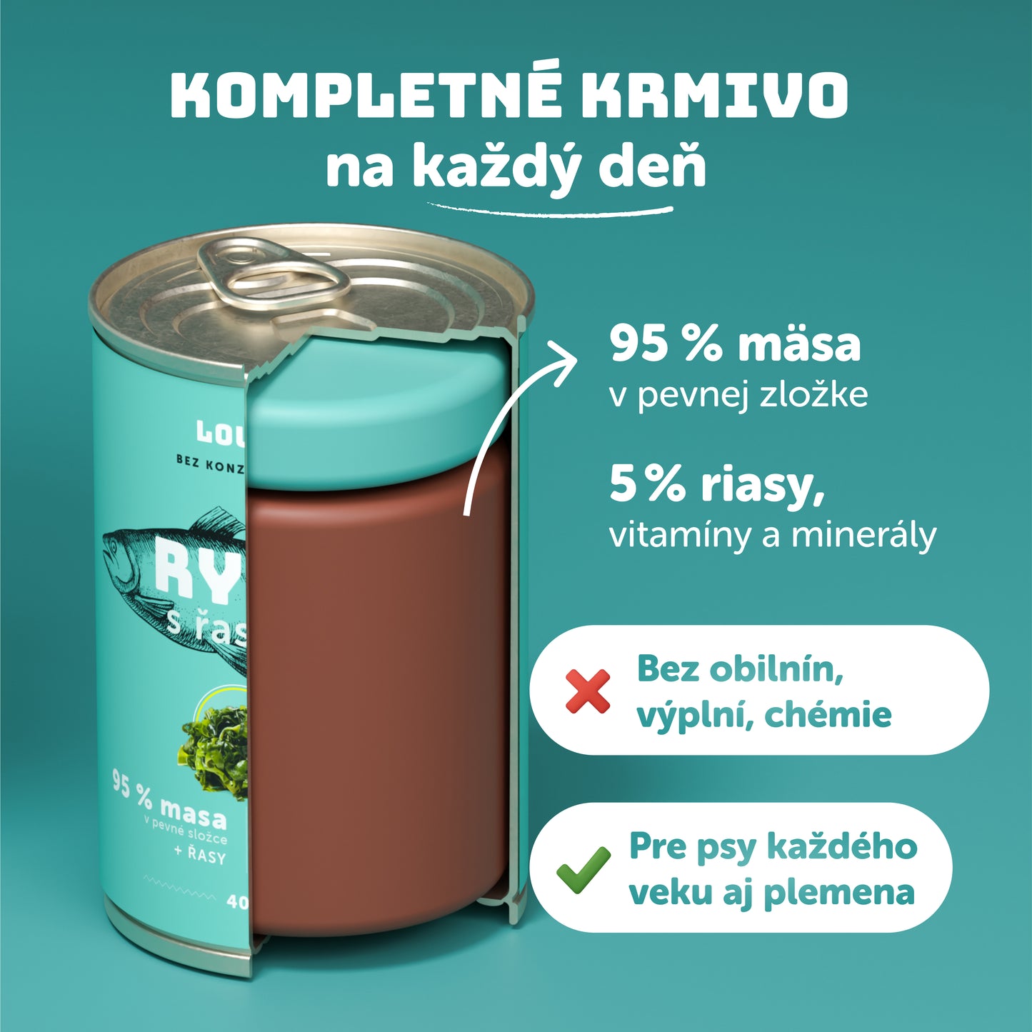 Ryba s riasami 800g