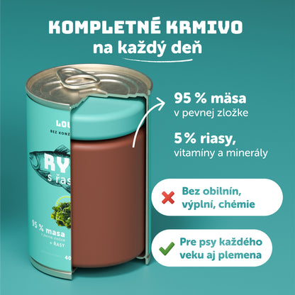 Ryba s riasami 800g