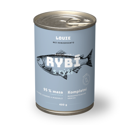 Výhodné balenie 8 ks - Ryba s ryžou 400g