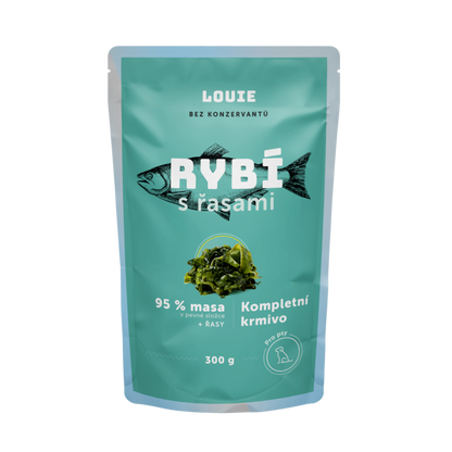 Balenie kapsičiek 12 ks - Rybacia s riasami 300g