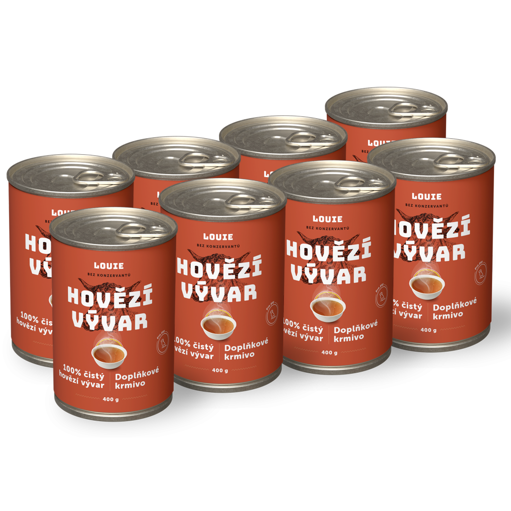 Výhodné balenie 8ks - Hovädzí vývar 400g
