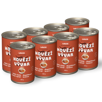 Výhodné balenie 8ks - Hovädzí vývar 400g